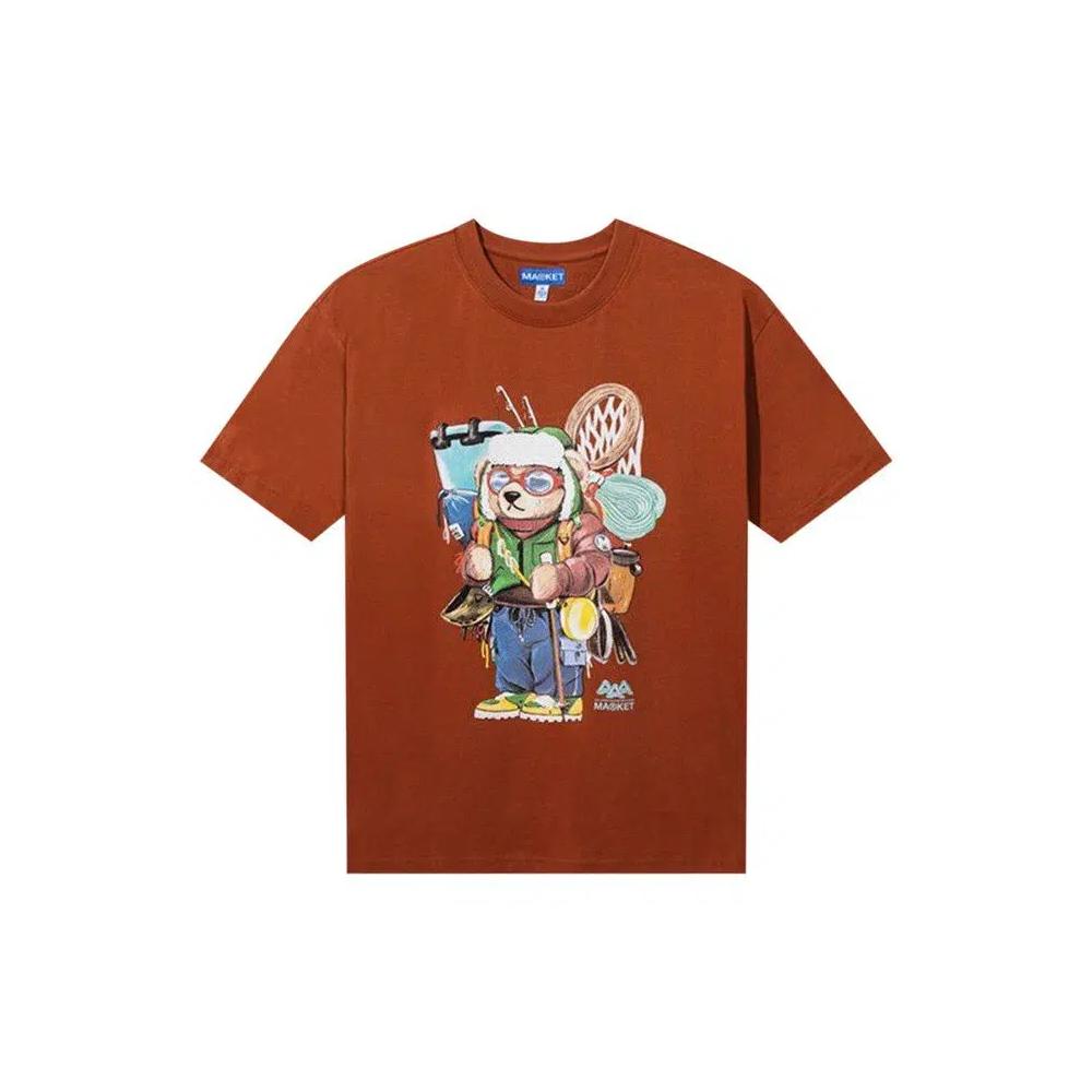 Футболки Market Ultralight Bear T-Shirt 'Rust' 1