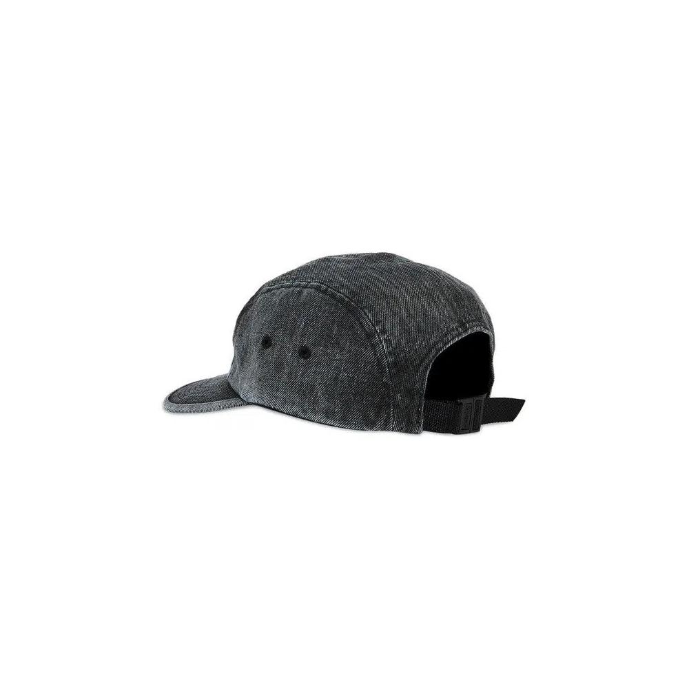 Кепки Supreme Coated Denim Camp Cap 'Black' 3