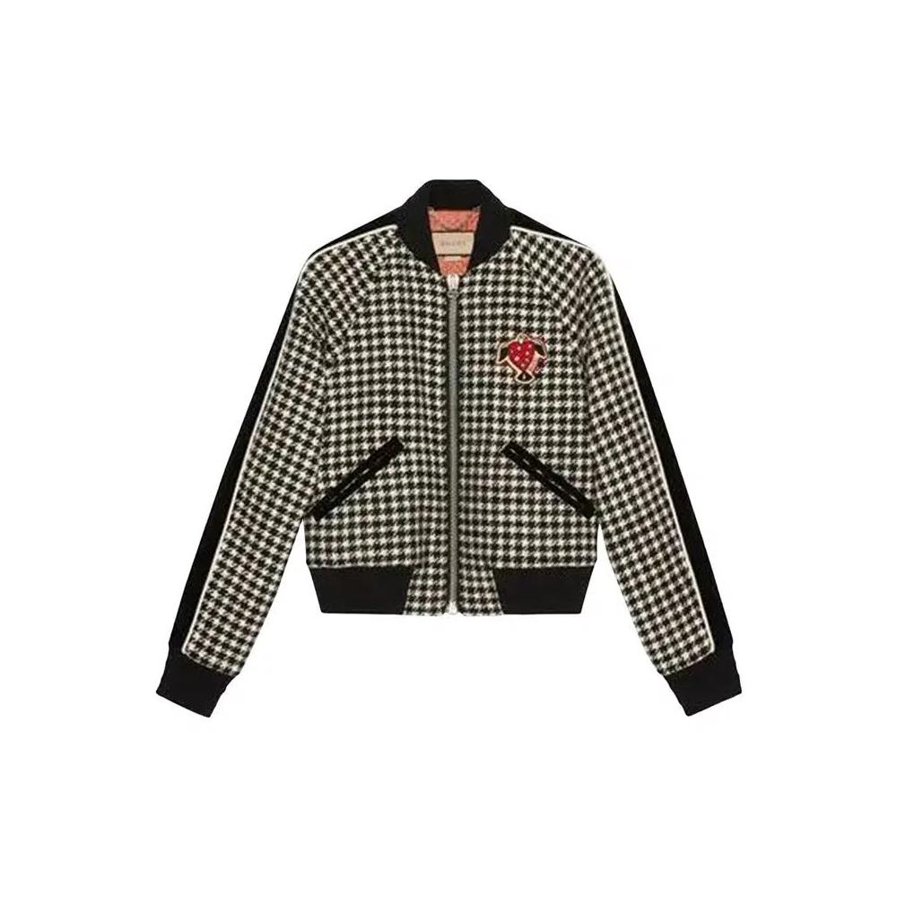Верхняя одежда Gucci Ha Ha Ha бомбер 'Черный/Белый' 1