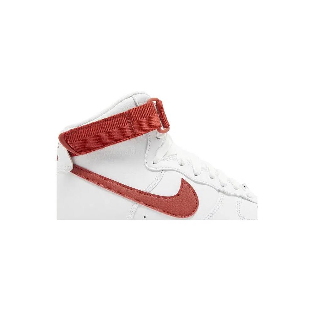Кроссовки Nike Wmns Air Force 1 High 'White Cinnabar' 2