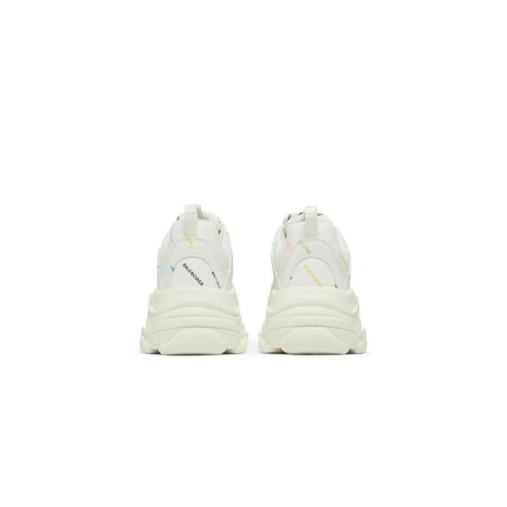 Кроссовки Balenciaga Triple S Sneaker 'Allover Logo - White Multi' 6