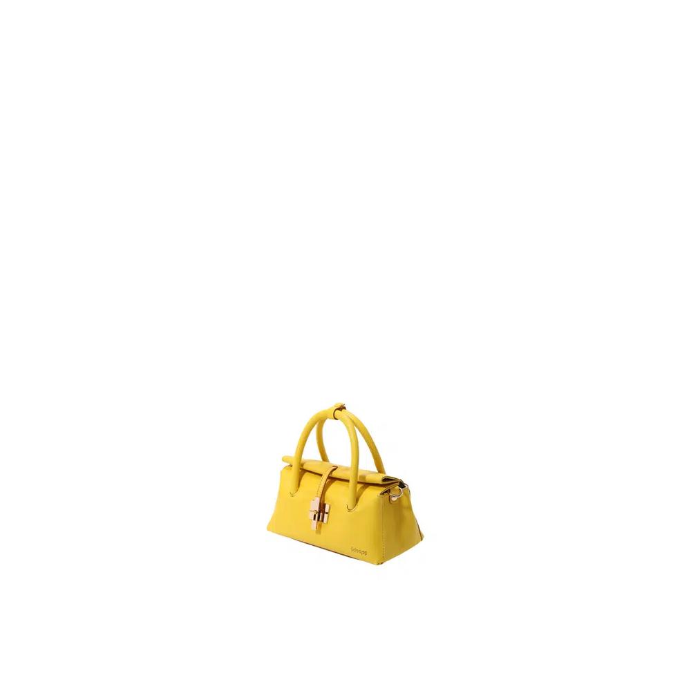 Мини-сумка SAOI Soft Structural Top Handle Bag - Цитрон 2