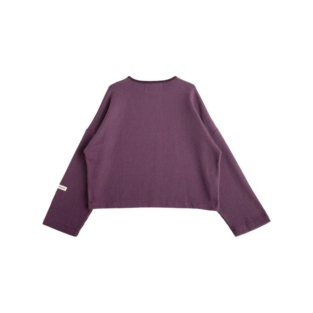 Топы Jungles Boxy Knit Sweater 'Purple' 2