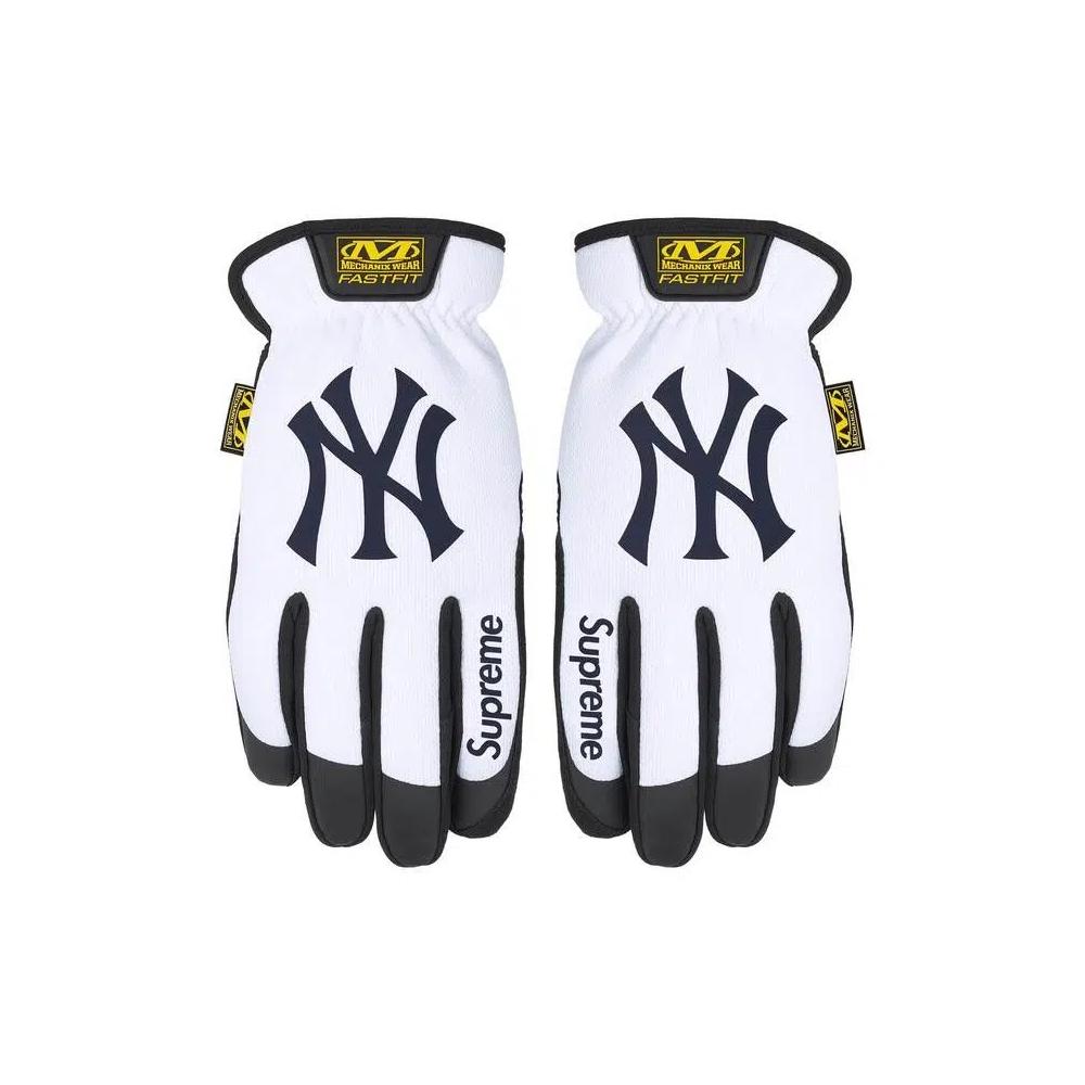 Supreme x Mechanix Fastfit MLB Teams Gloves 'Белый' 1