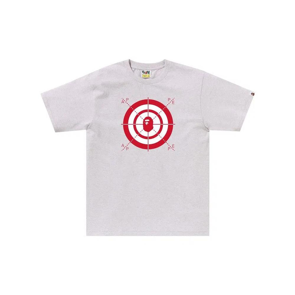 Футболка с коротким рукавом BAPE Shooting Gallery Tee 'Grey' 1