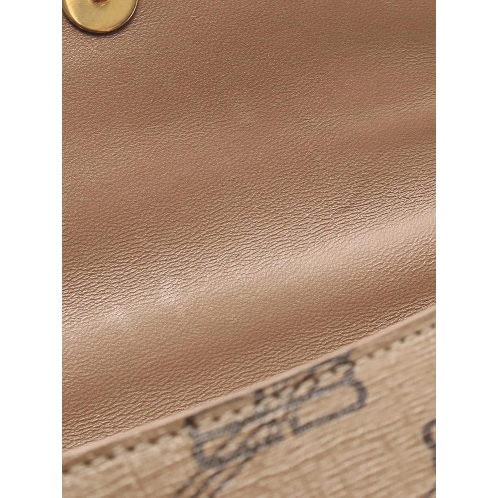 2018-2026 BB Monogram Coated Canvas Hourglass Top Handle Bag XS satchel 6