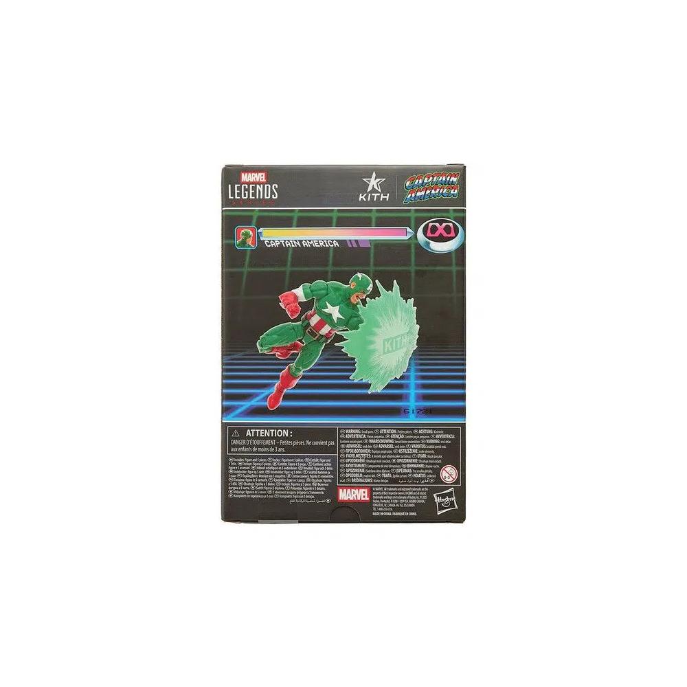 Фигурки Kith x Marvel Comics for Hasbro Legends Captain America Gameverse Player 2 Figure 'Green' 2