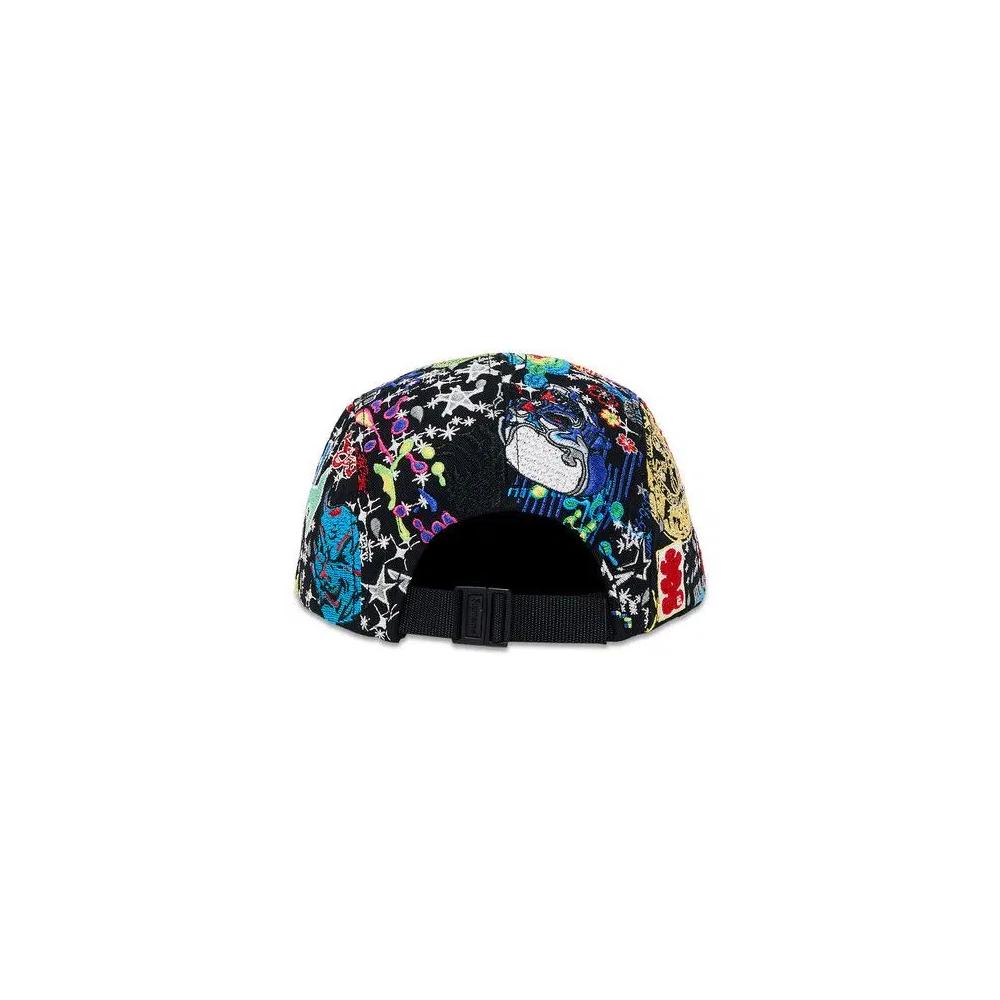 Кепки Supreme Aoi Embroidered Camp Cap 'Black' 4