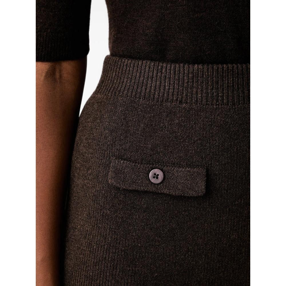 ribbed-knit pocket-detail mini skirt 4
