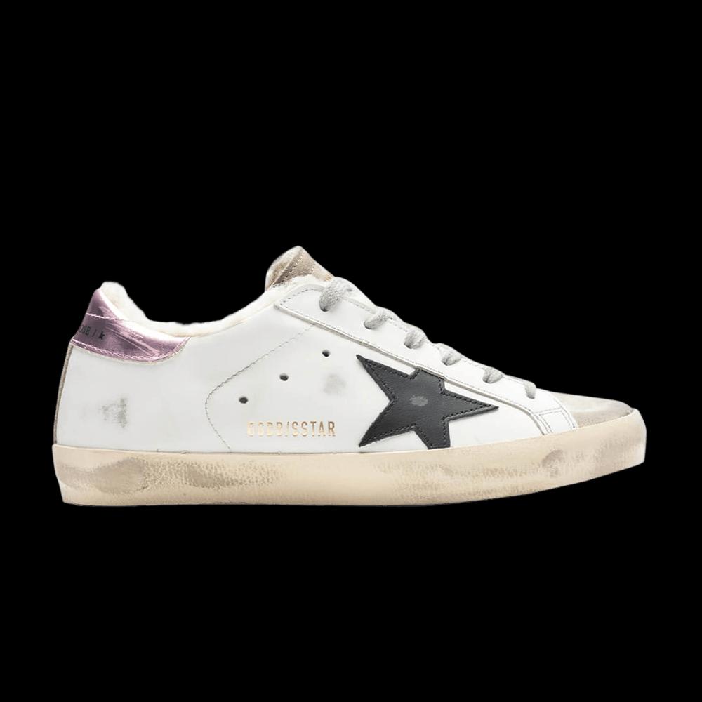 Кроссовки Golden Goose Wmns Superstar 'Белый Черный Розовый' 1