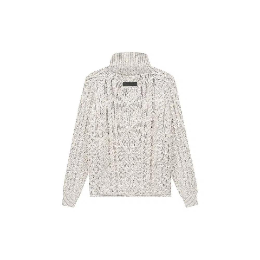 Водолазки Fear of God Essentials Cable Knit Turtleneck 'Wheat' 2