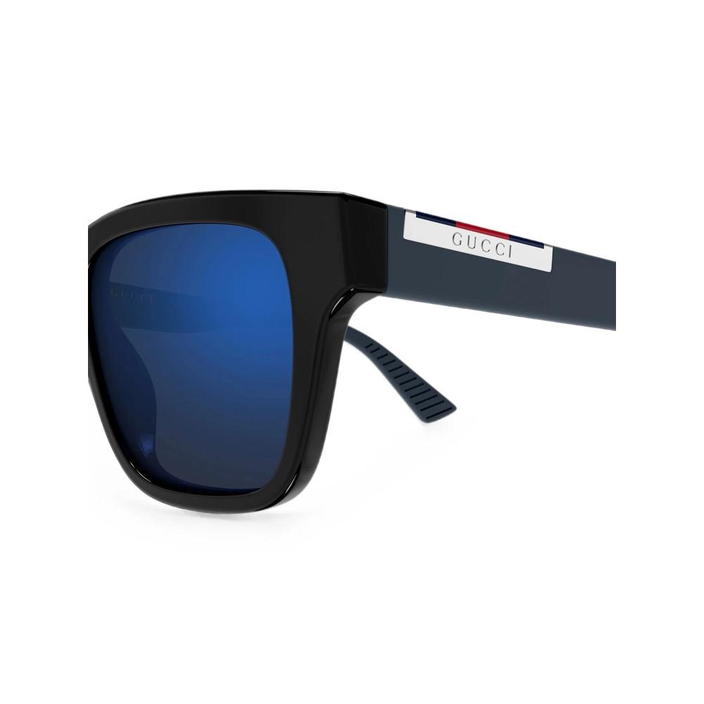 logo-plaque square-frame sunglasses 3