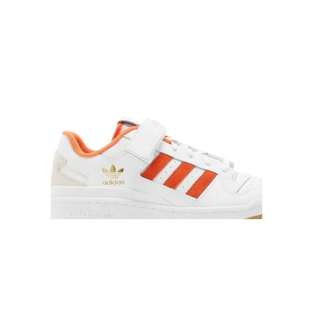 Кроссовки Adidas Forum Low «White True Orange» 2