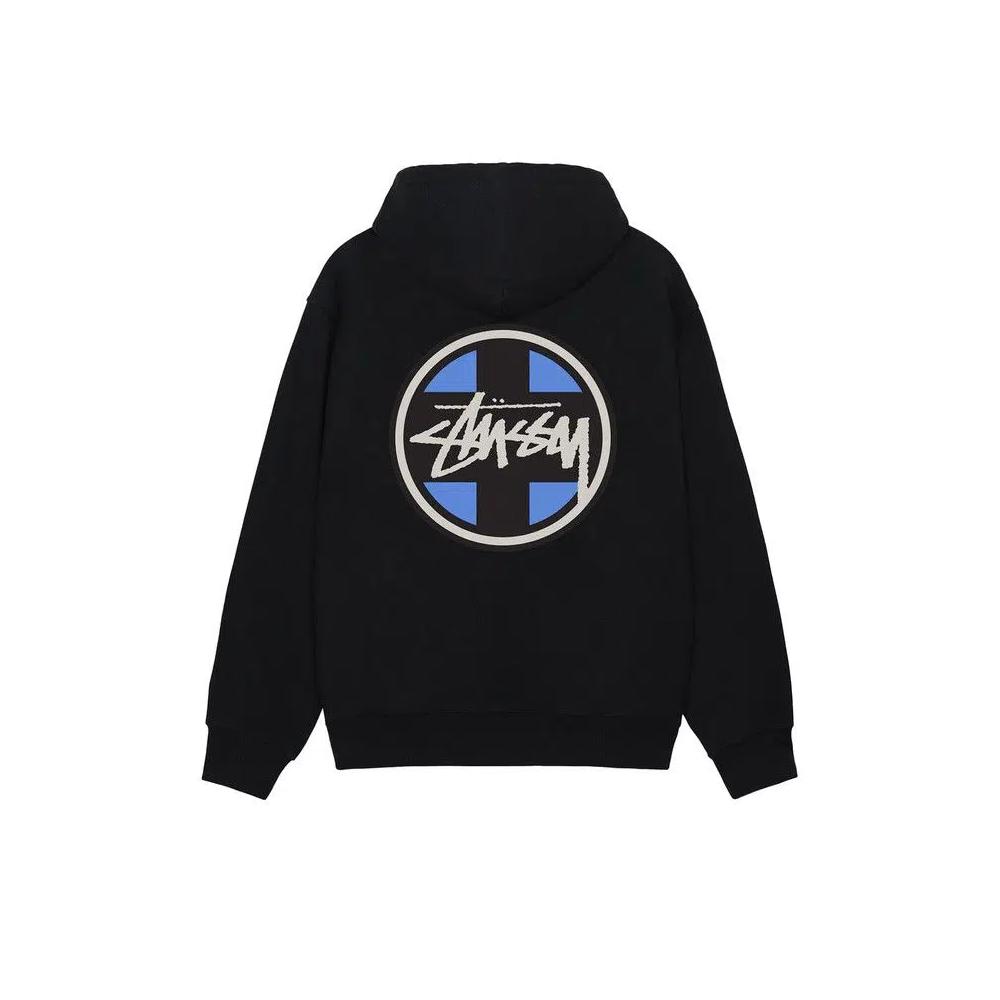 Худи Stussy Cross Dot Hoodie 'Черный' 2
