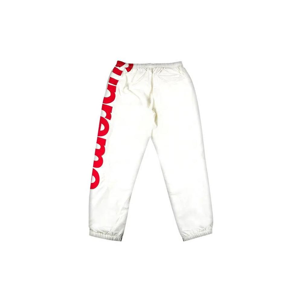 Спортивные штаны Supreme Spellout Track Pant 'White' 2