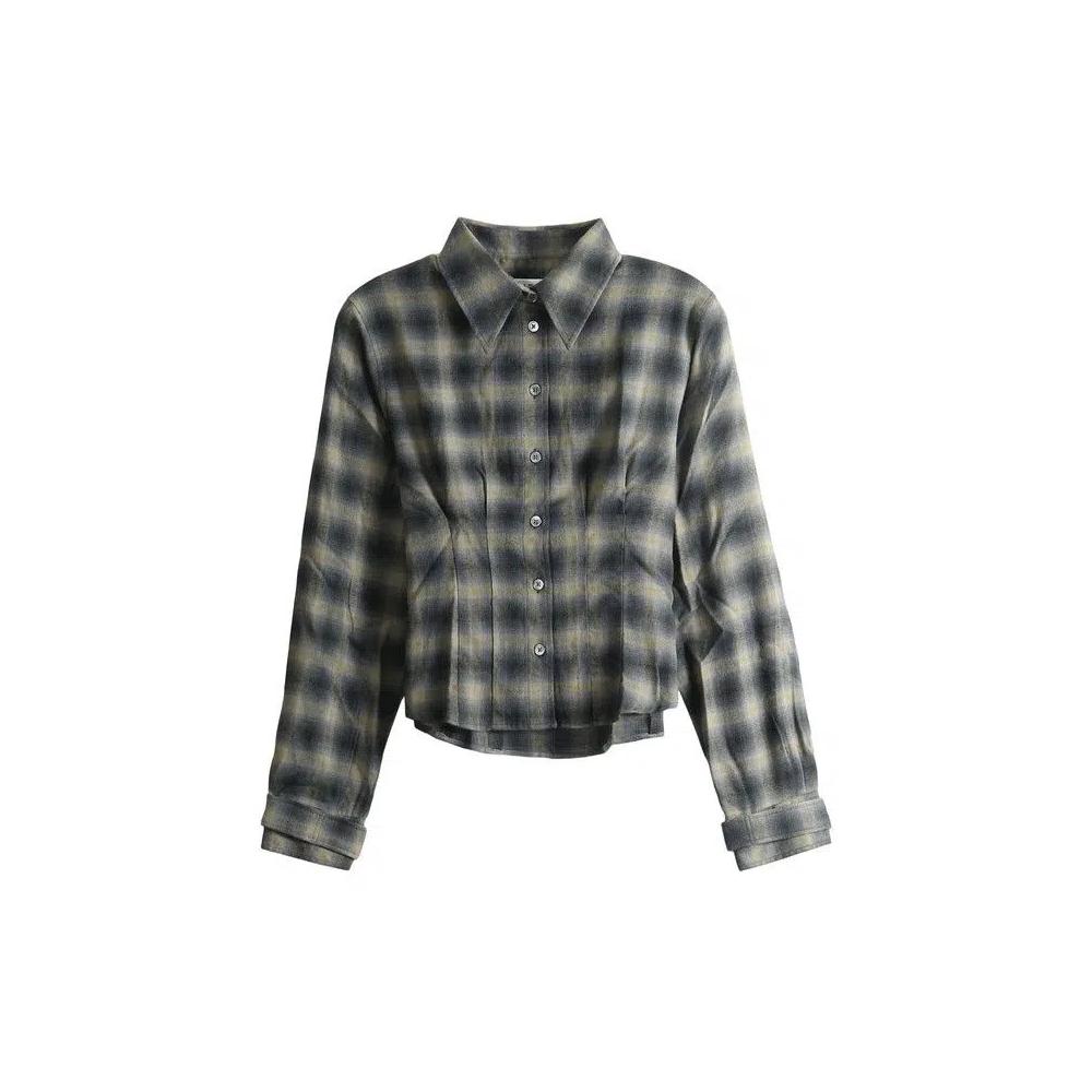 Рубашки и топы Our Legacy Envelope Long-Sleeve Shirt 'Yukon Check Woolton' 1
