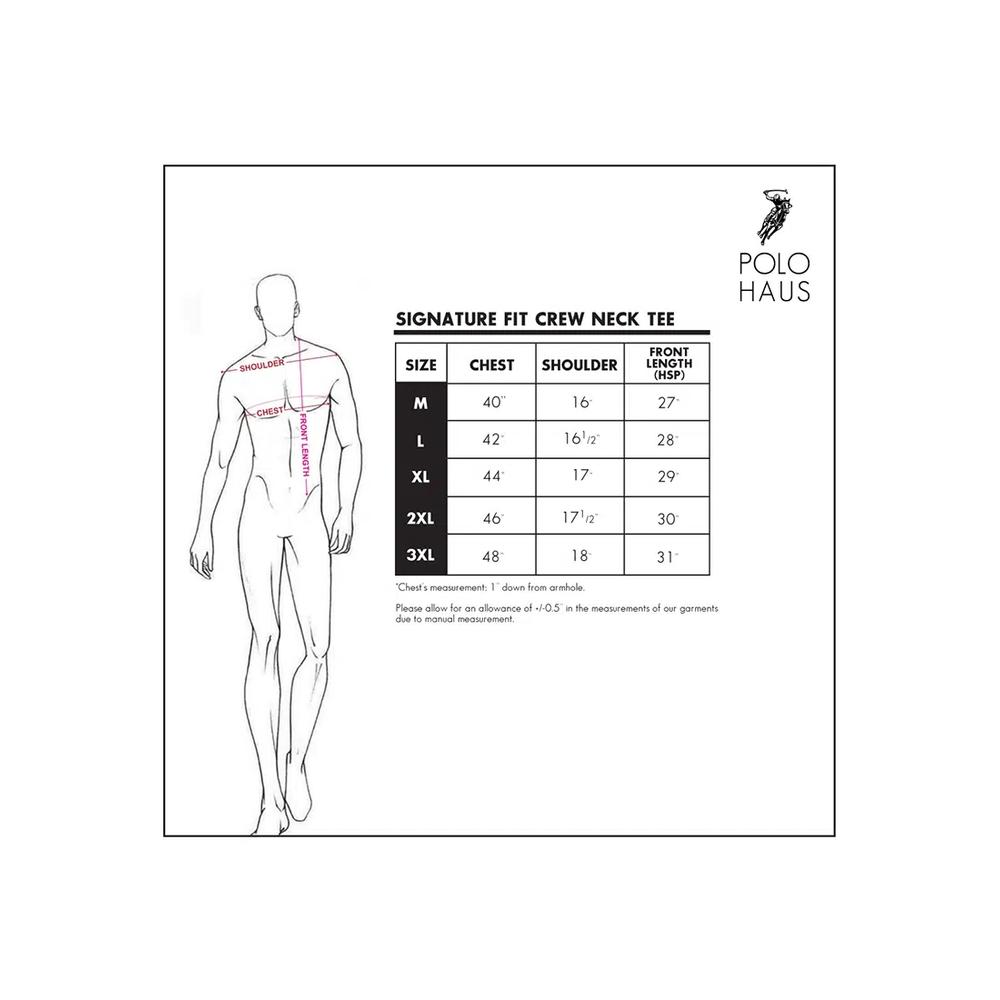 Polo Haus - Мужская фирменная футболка Signature Fit Essential MKRSV008 7