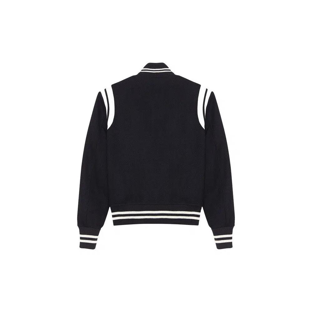 Верхняя одежда Saint Laurent Teddy Jacket 'Чёрный' 2