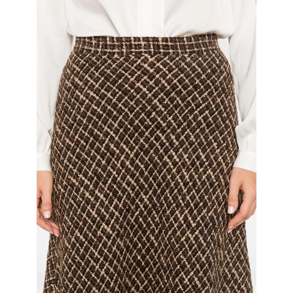 tweed midi skirt 5