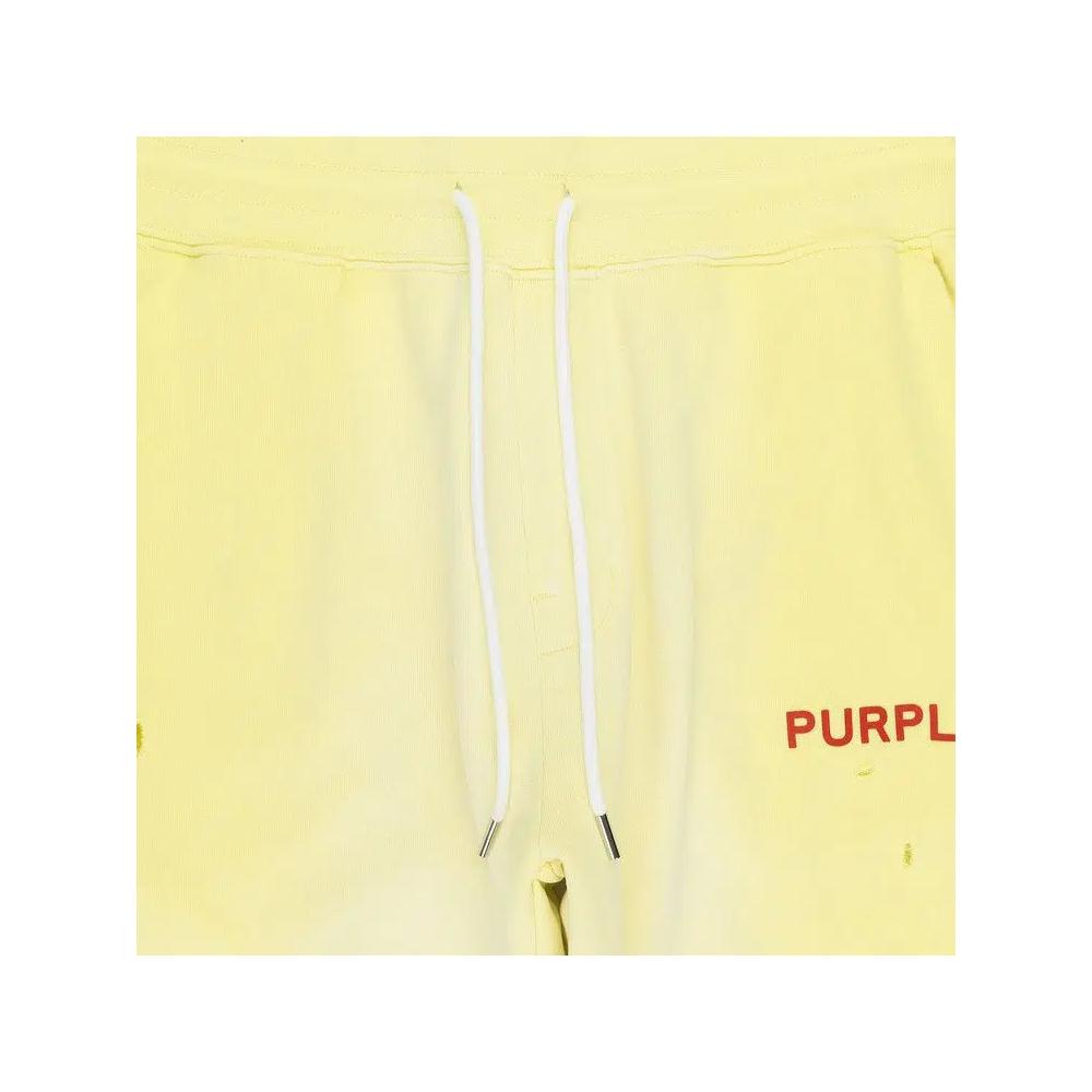 Джоггеры PURPLE BRAND French Terry Jogger 'Yellow' 3