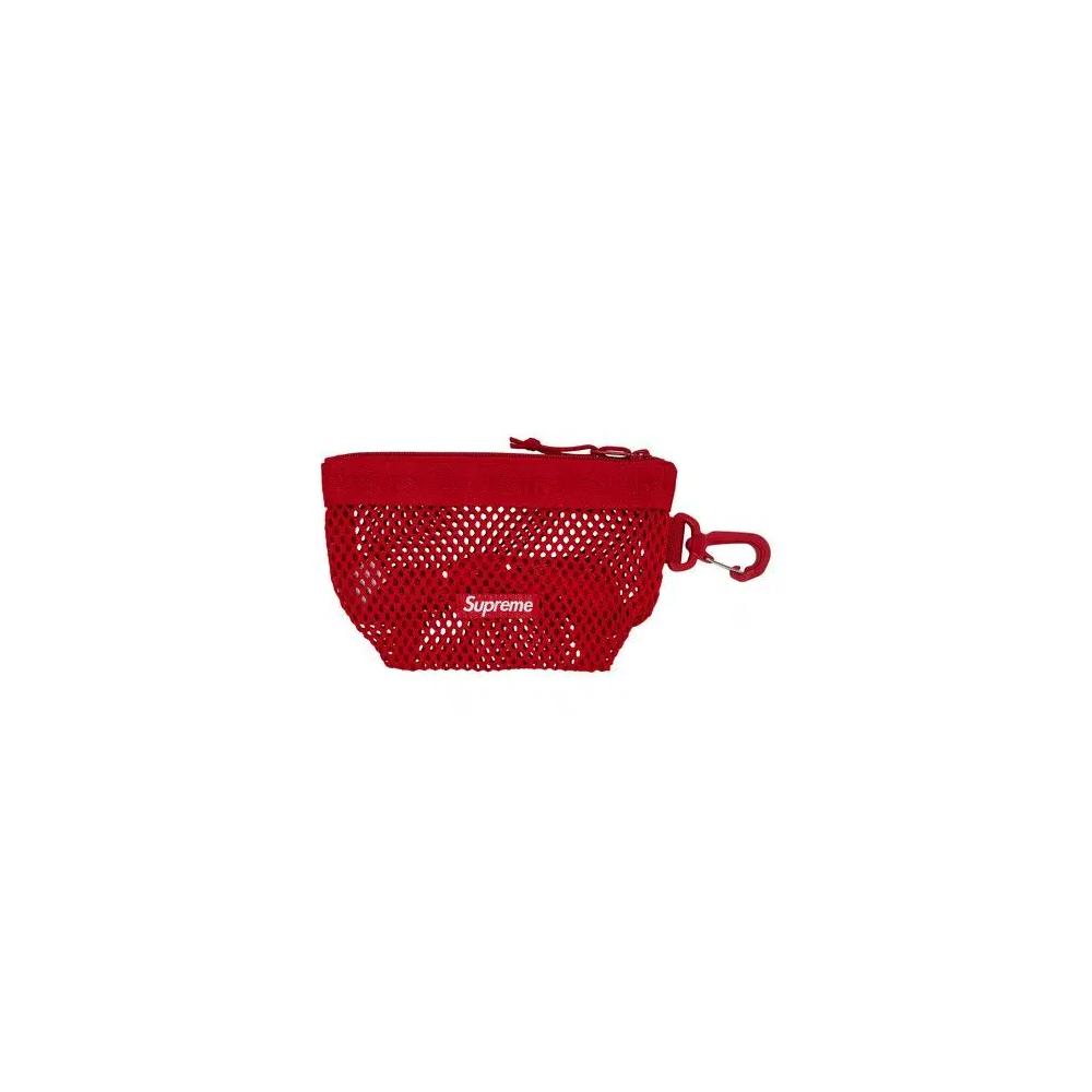 Сумки Supreme Mesh Mini Pouch «Red» 1