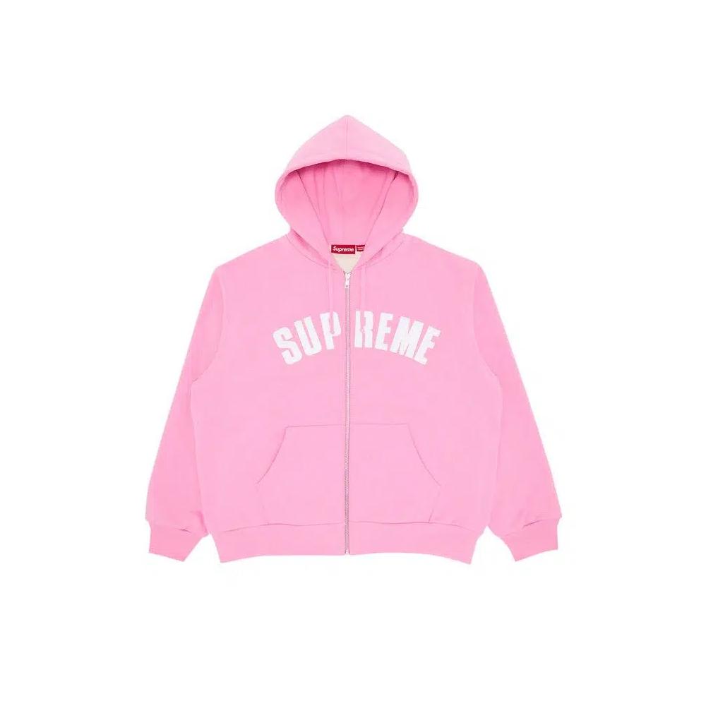 Худи Supreme Arc Thermal Zip Up Hooded Sweatshirt 'Розовый' 1
