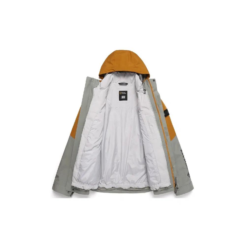 Унисекс 3-в-1 пуховик с цветными блоками GORE-TEX 7
