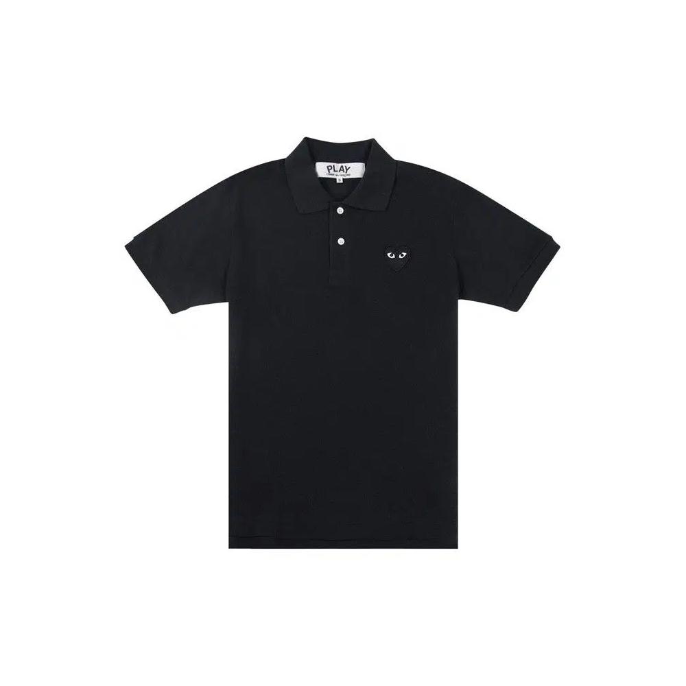Поло Comme des Garçons PLAY Heart Polo 'Black' 1