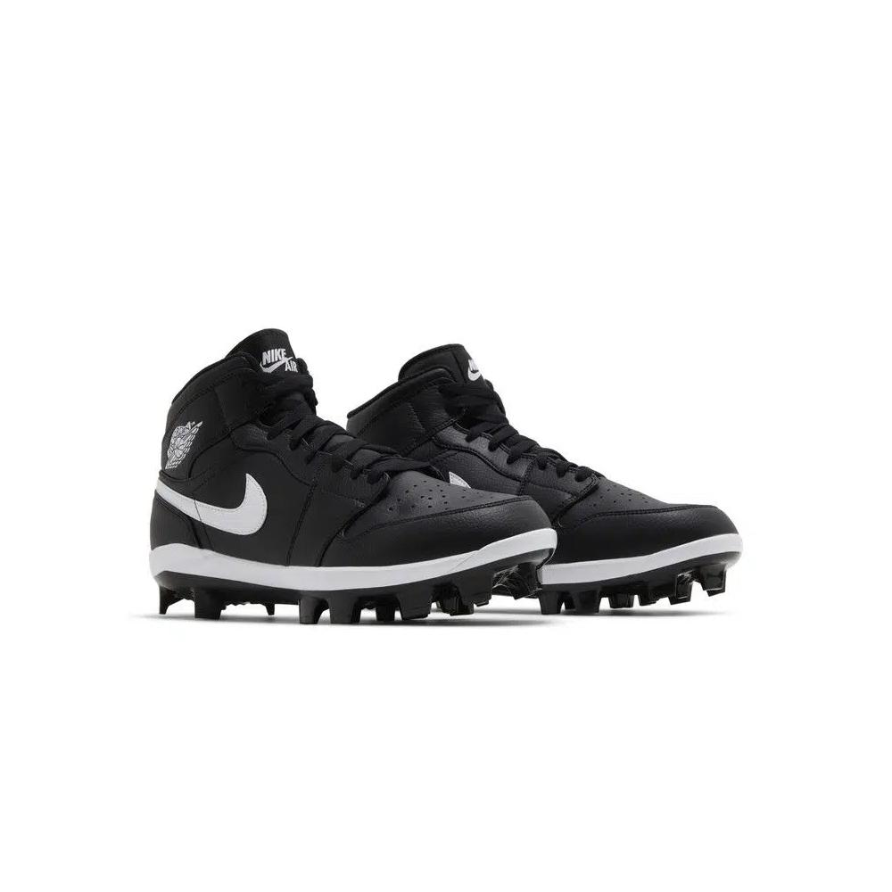 Шиповки Air Jordan 1 Retro MCS 'Black White' 8