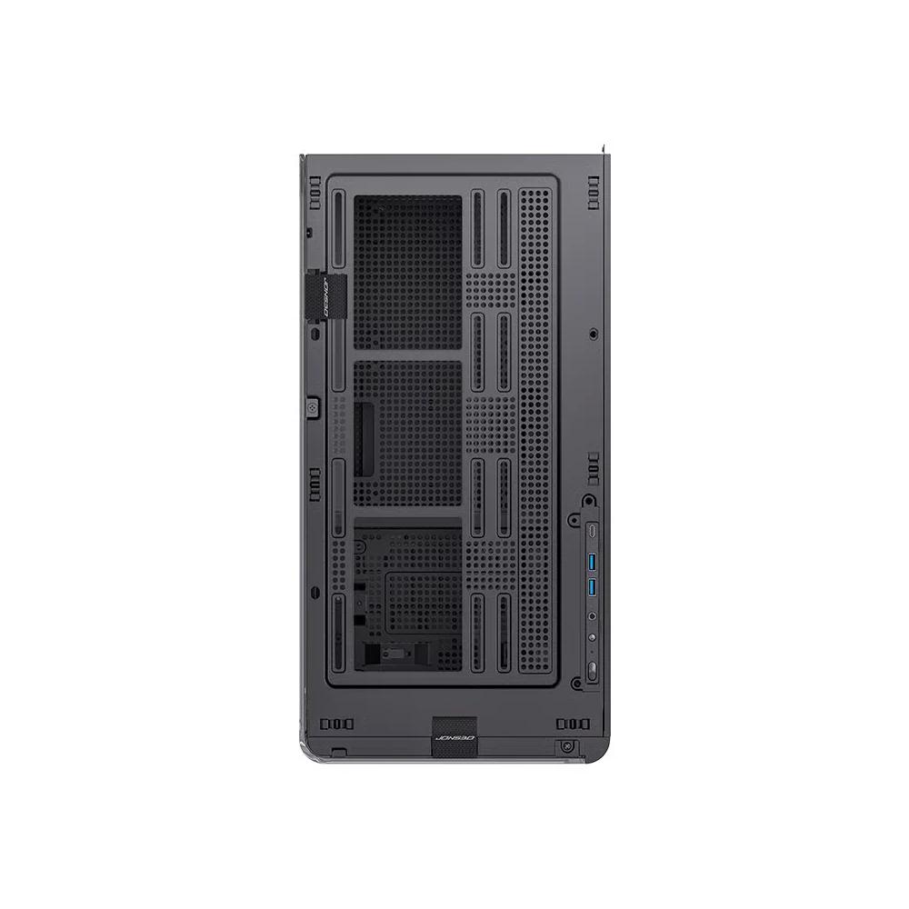 Jonsbo D300 без центральной стойки, панорамное стекло Micro-ATX корпус - черный 6