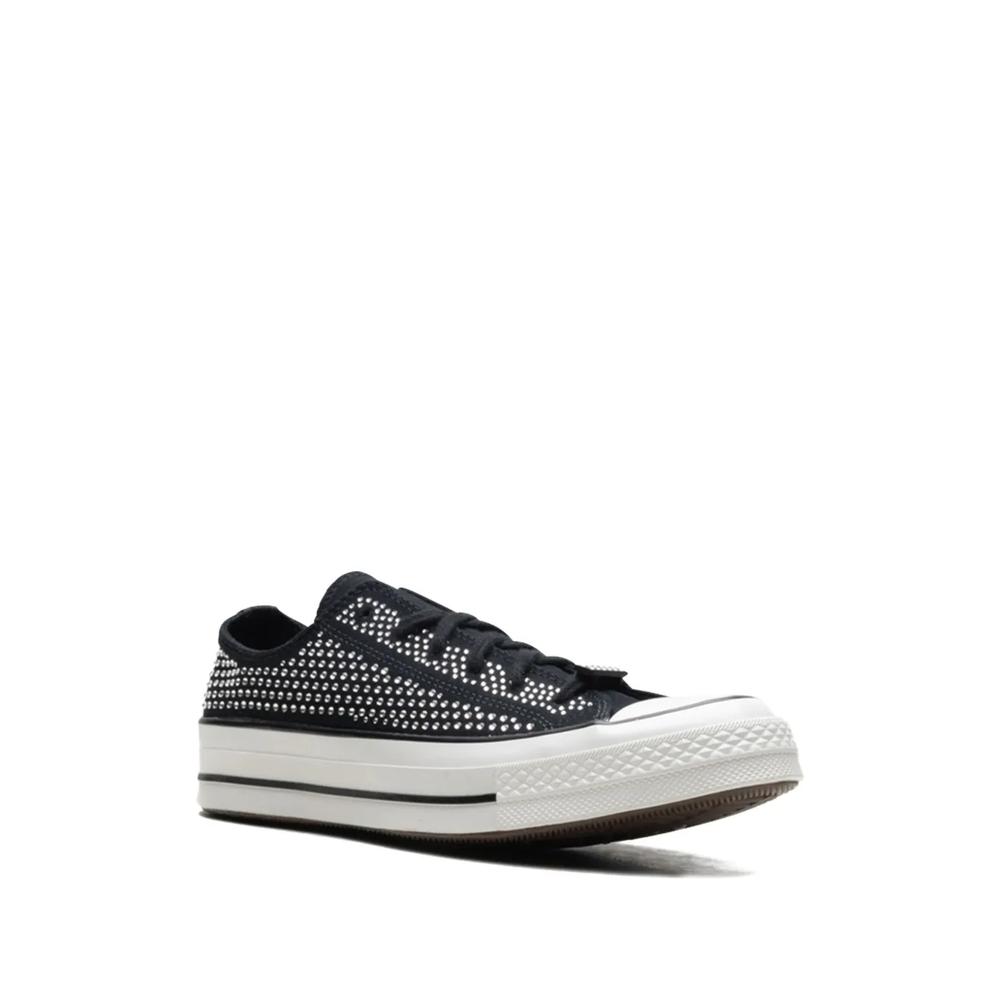 Кеды Chuck 70 Black/Vintage White/Egret из коллаборации со Swarovski 2
