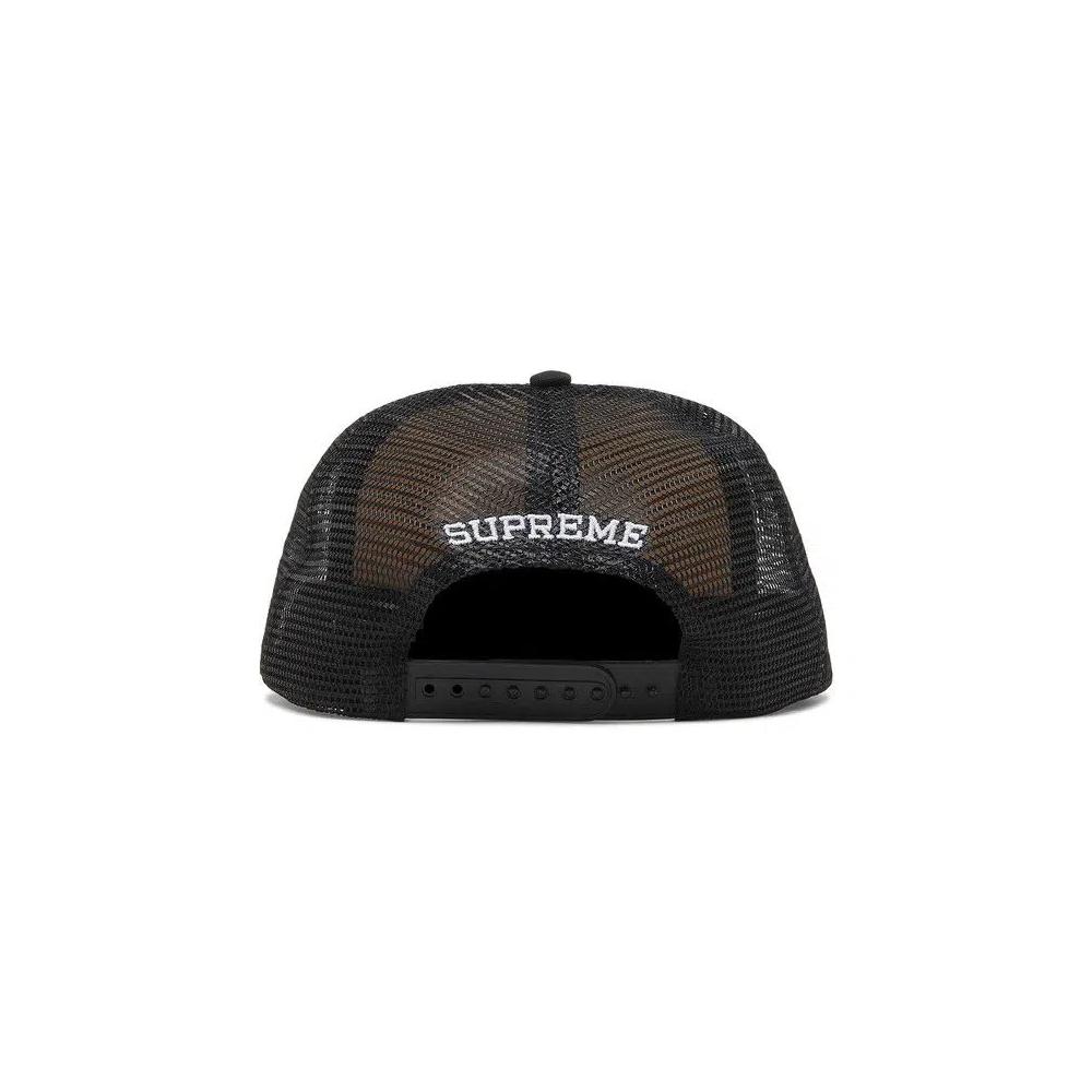 Снэпбэки Supreme x ANTIHERO Mesh Back 5-Panel 'Черный' 4
