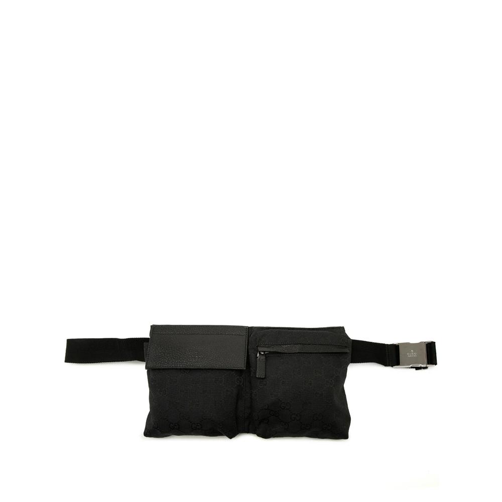 2000-2015 GG Canvas Double Pocket belt bag 1