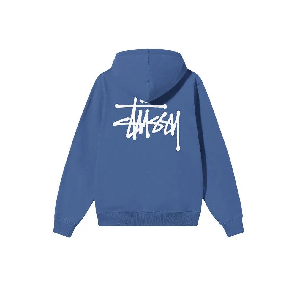 Толстовки на молнии Stussy Basic Zip Hoodie 'Midnight' 2