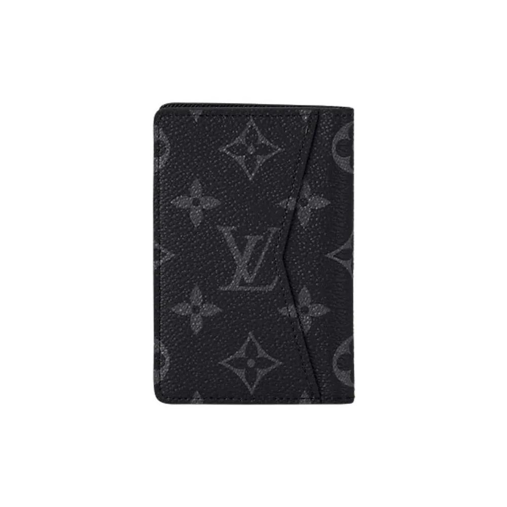 Кошельки Louis Vuitton Pocket Organizer «Black Monogram Eclipse Canvas» 2