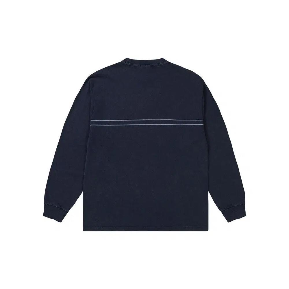 Футболки с длинным рукавом Palace Pigment Font Long-Sleeve 'Темно-Синий' 2