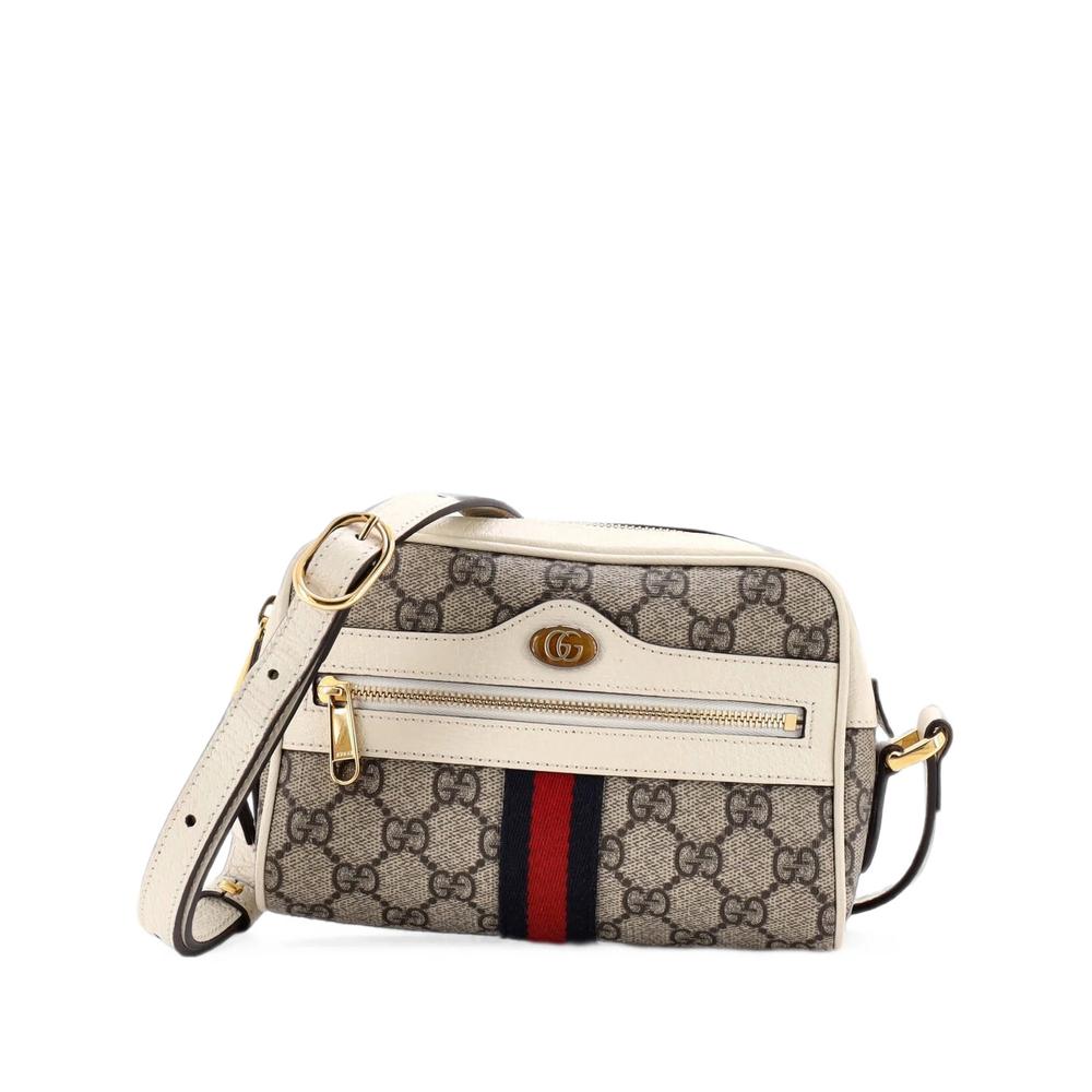 Ophidia Shoulder Bag GG Coated Canvas Mini crossbody bag 1