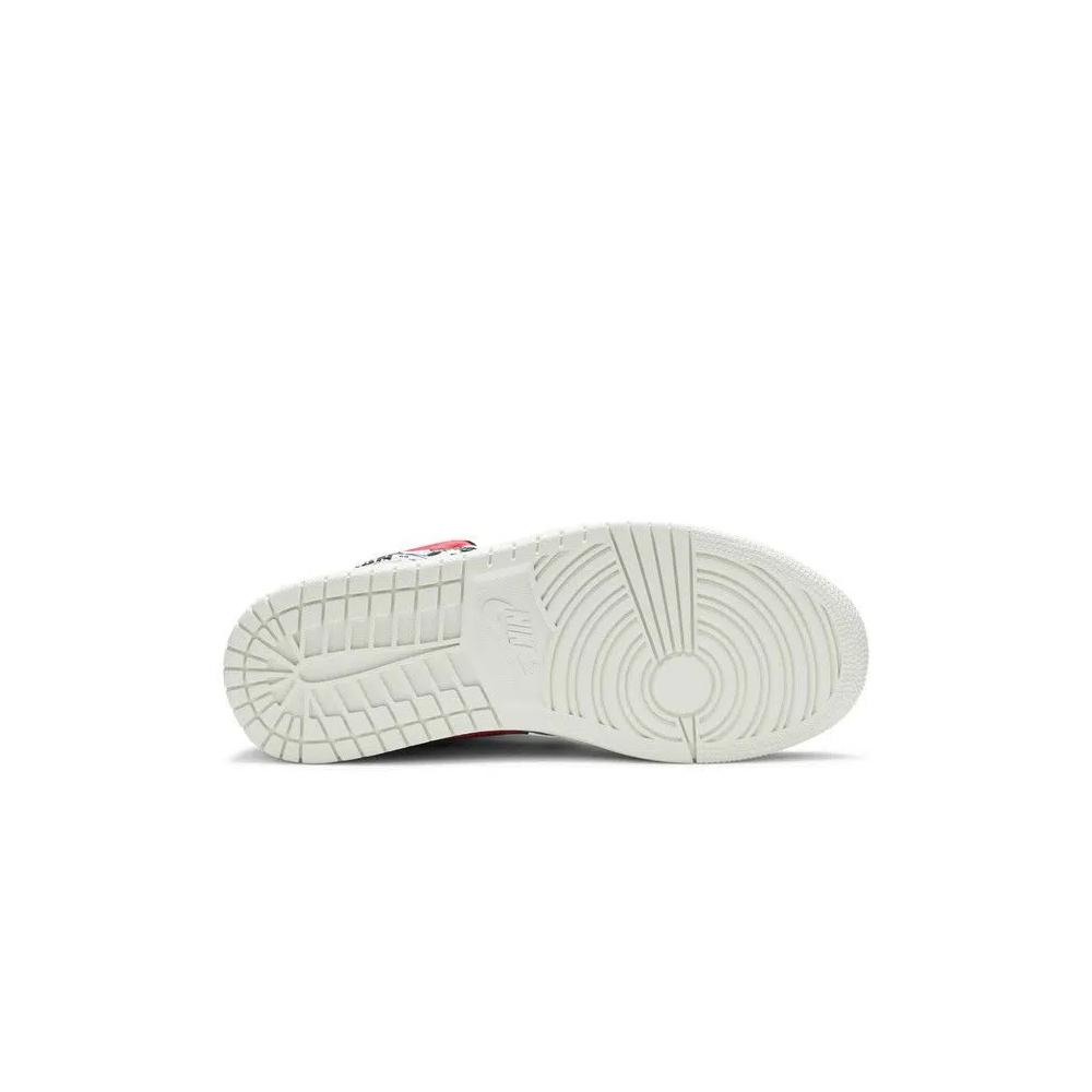 Кроссовки Air Jordan 1 Mid 'Over-Print Logos' 4