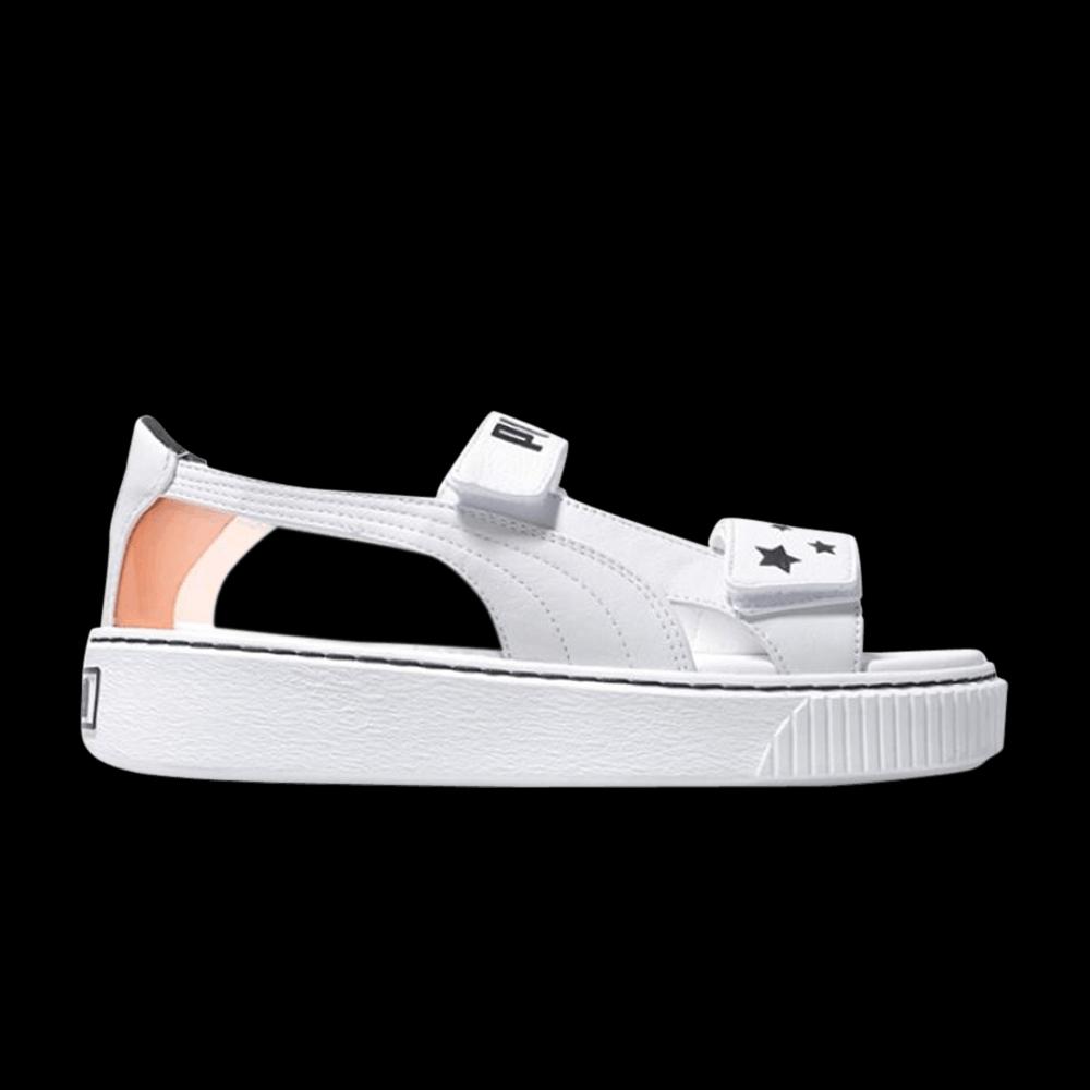 Сандалии Puma Wmns Sophia Webster x Platform Sandal 'White Black Orange' 1