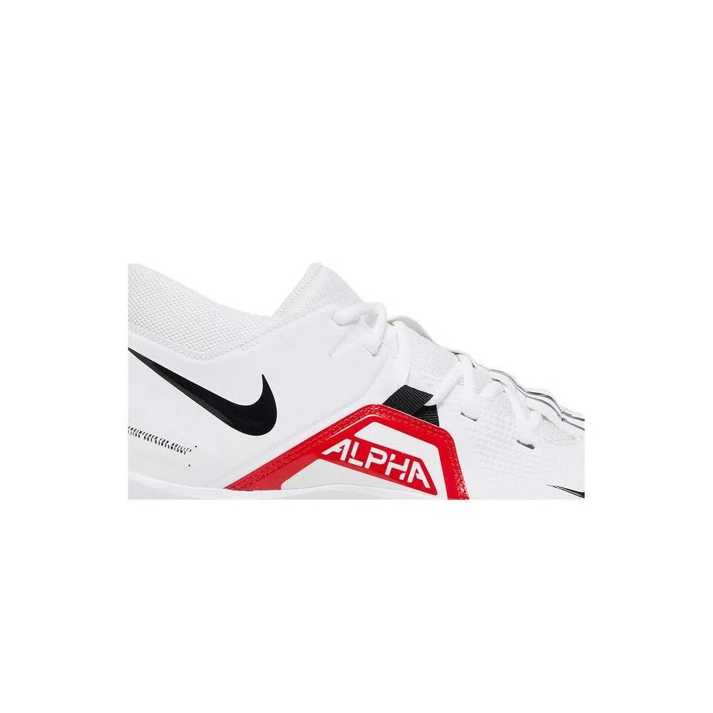 Бутсы Nike Alpha Menace 3 Shark 'White University Red' 2