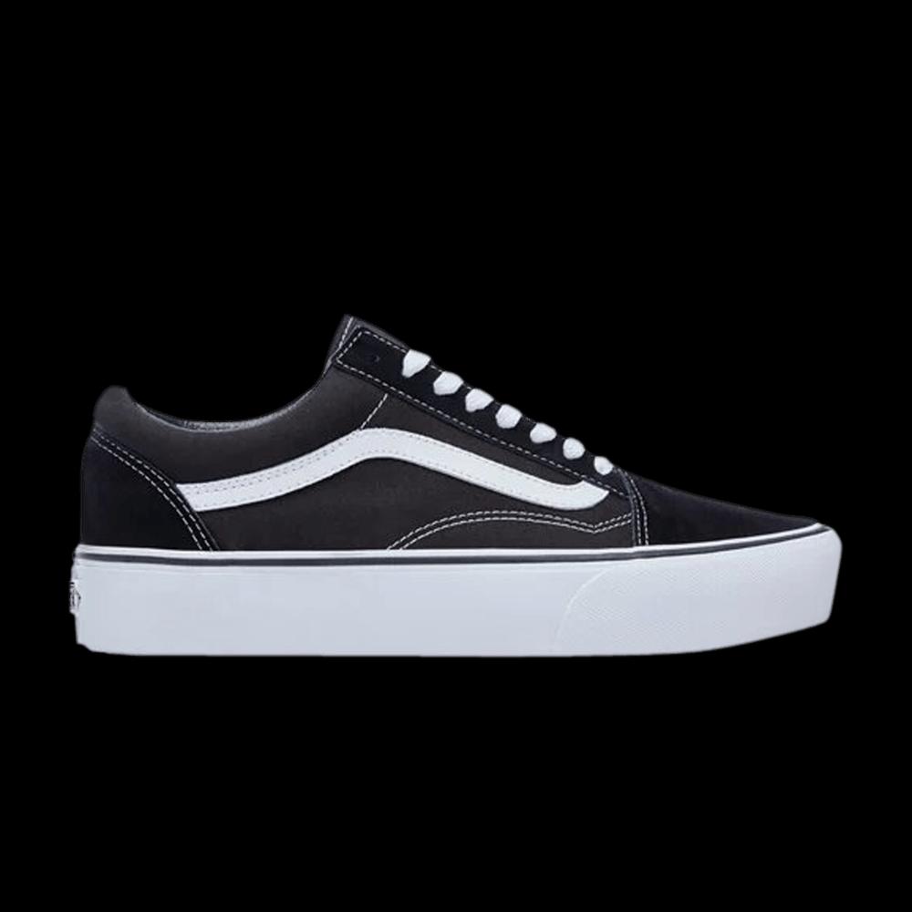 Лайфстайл Vans Old Skool Platform 'Black White' 1