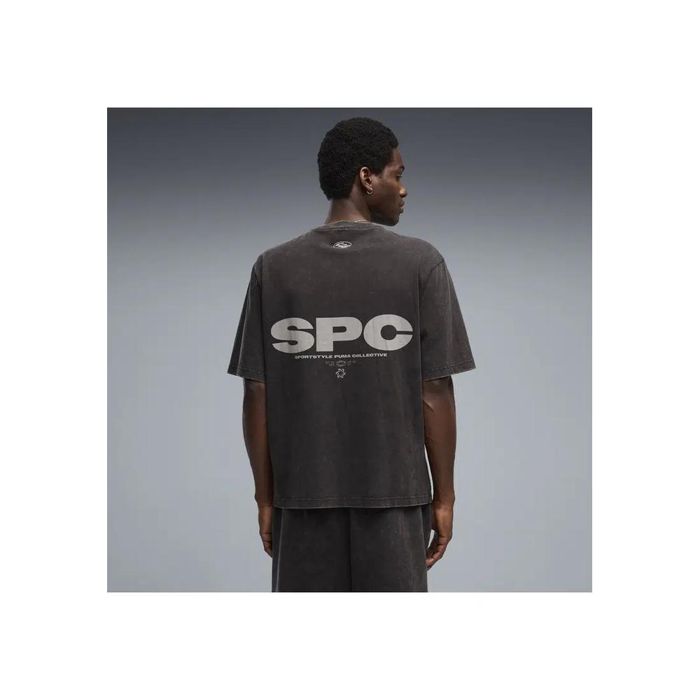 Футболка SPC Boxy Washed с графическим принтом 4
