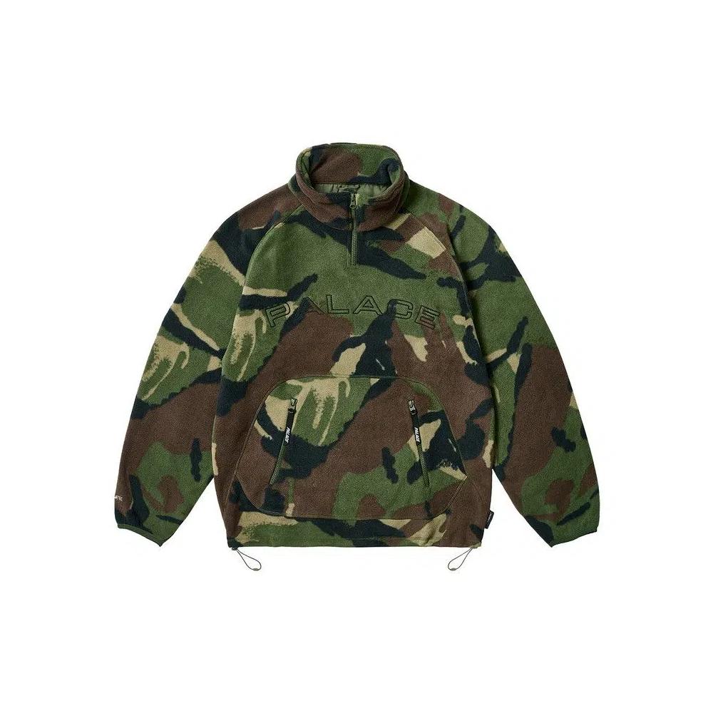Флисовые куртки Palace Polartec Fleece Funnel 'Woodland Camo' 1