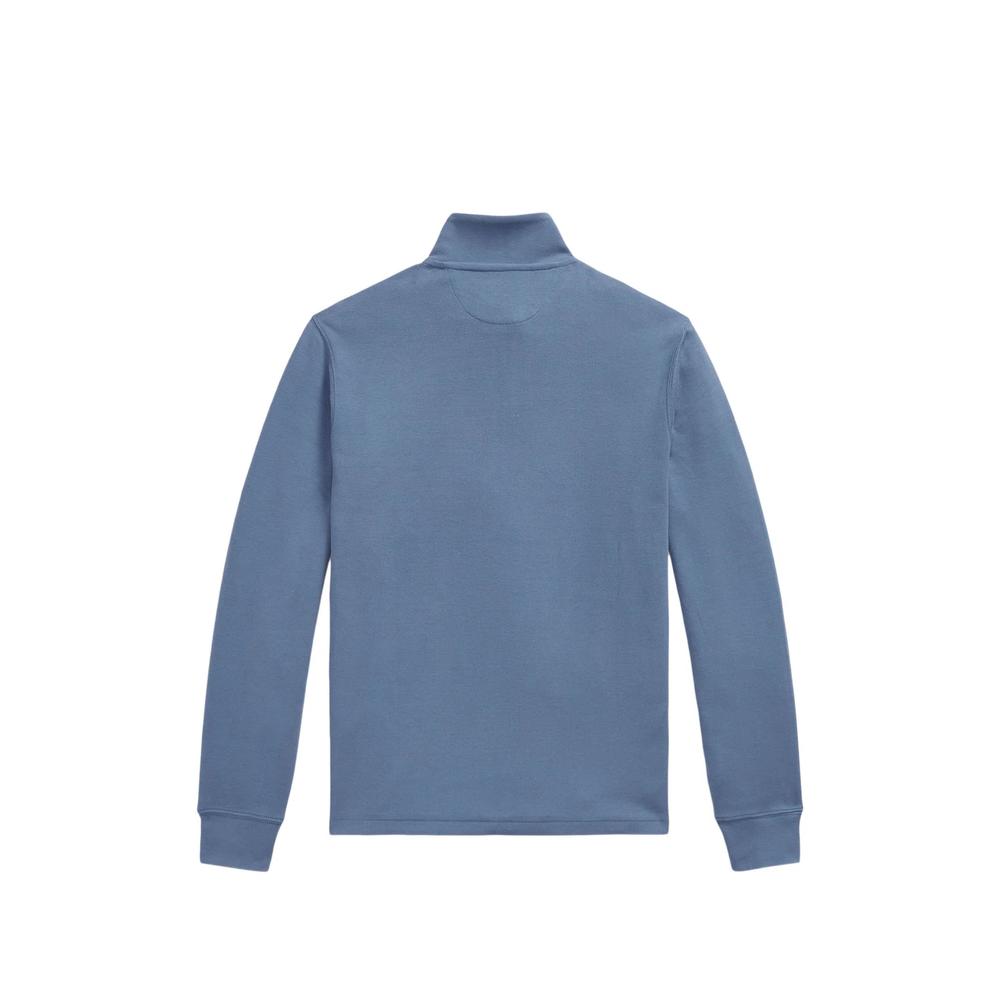 quarter-zip embroidered-logo sweater 2