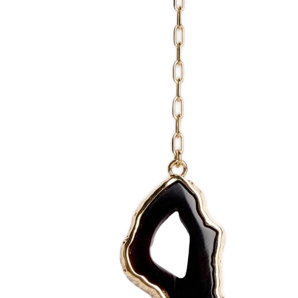 pearl-detail stone-drop earrings 2