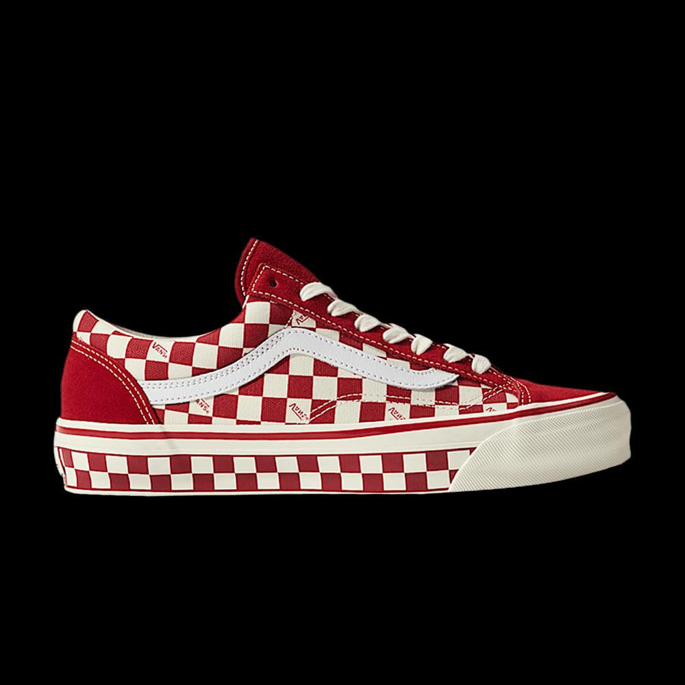 Кроссовки Lifestyle Vans Premium Old Skool 36 'Checkerboard - Chili Pepper Red' 1