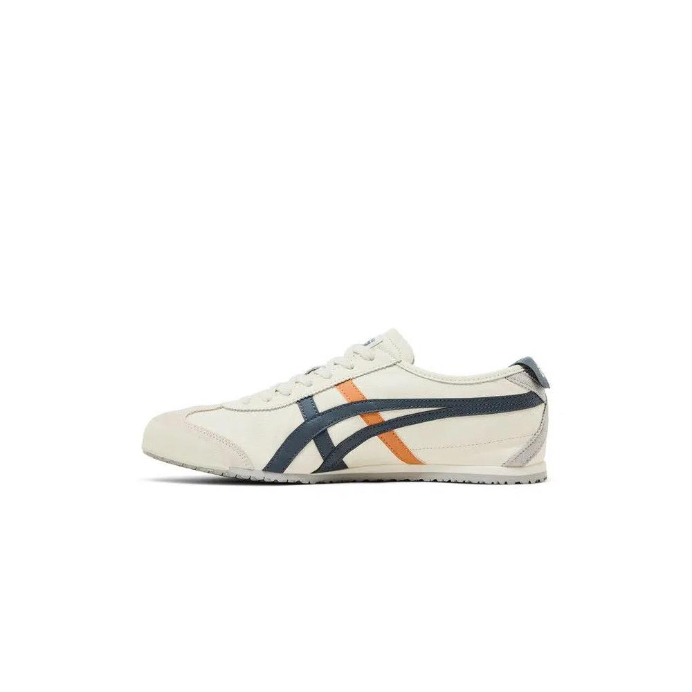 Кроссовки Onitsuka Tiger Mexico 66 «White Navy Orange» 3