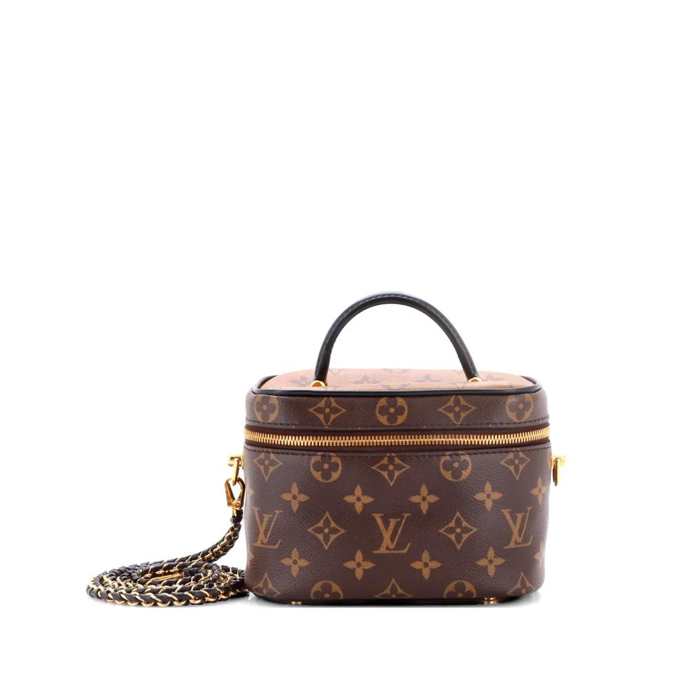 Сумка-сэтчел Vanity Handbag Reverse Monogram Canvas PM 1
