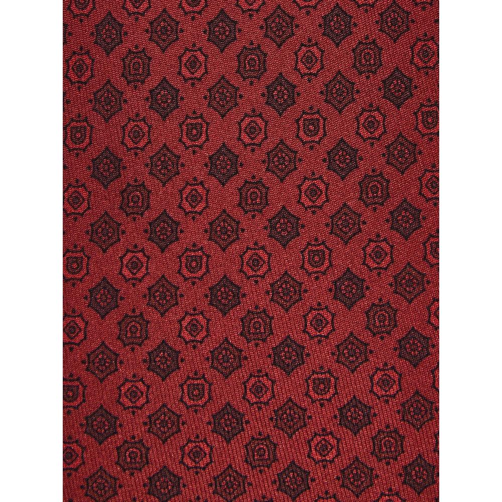 micro-pattern silk tie 3
