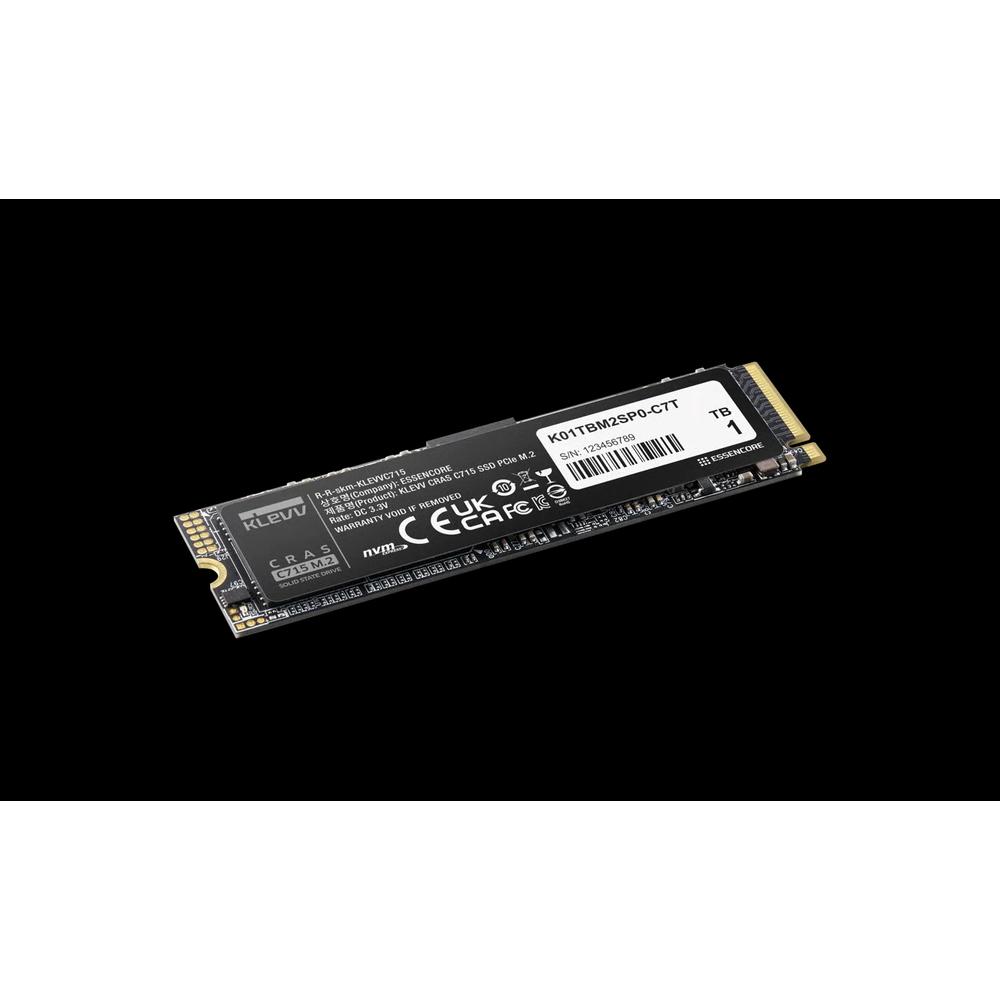 Klevv CRAS C715 1TB PCIe 3.0 NVMe M.2 SSD 35